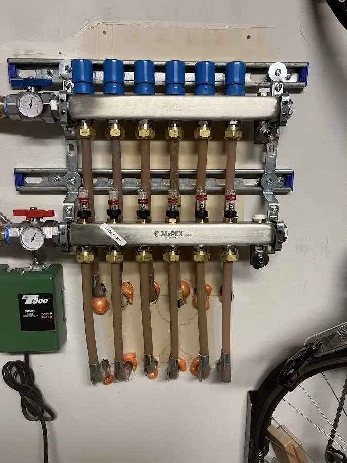 Plumber performing Leak Detection at a residential property in Exeter